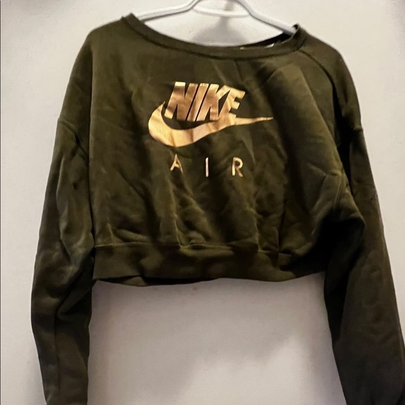 Retro Nike Crop Hoodie - Picture 1 of 3